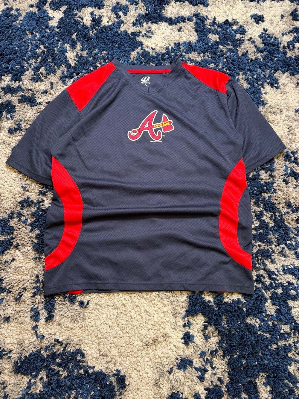 Dynasty Atlanta Braves MLB Performance V-Neck T-Shirt